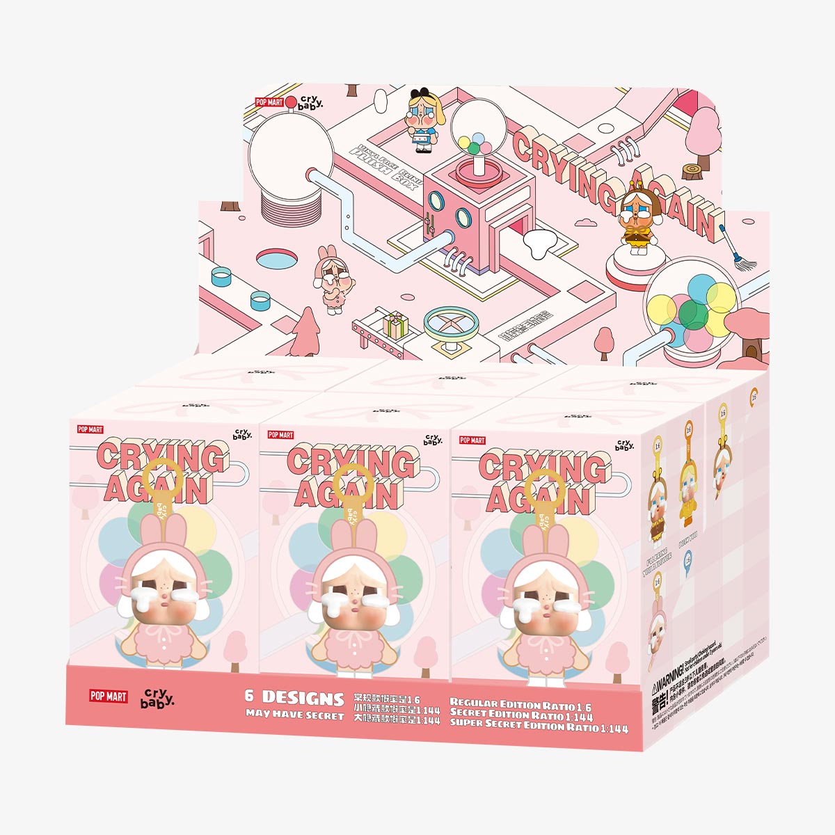 CRYBABY Crying Again Series - Adorable Vinyl Face Plush Mystery Box - My Store